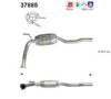 VW 023131701GX Catalytic Converter